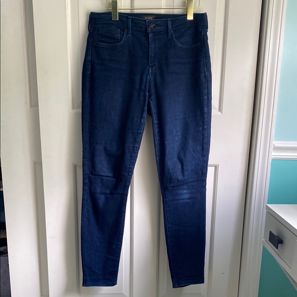 NYDJ Blue Skinny Jeans Modern Fit